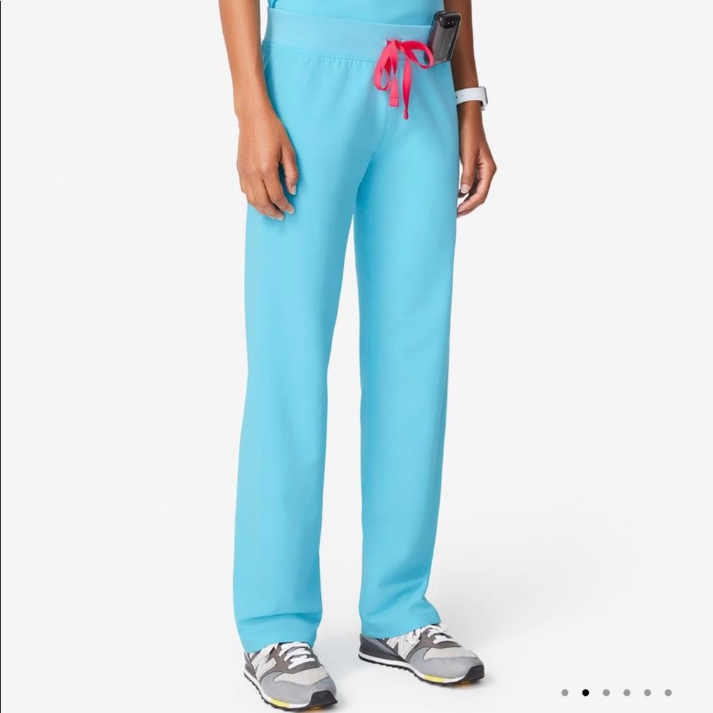 FIGS Neon Blue Pant Livingston Small Petite